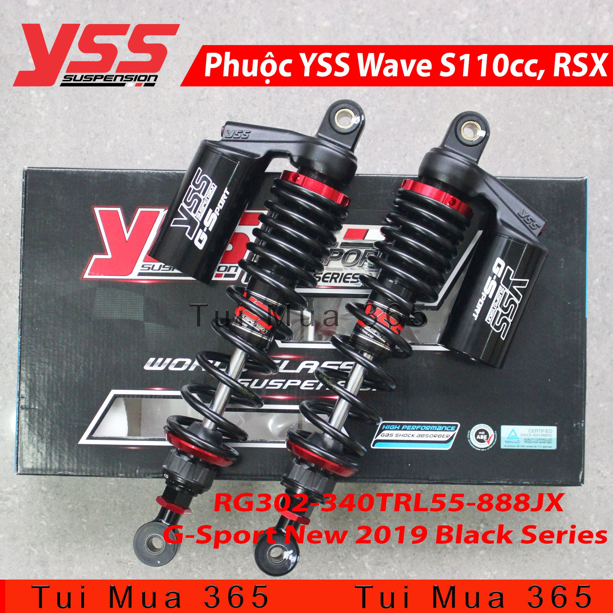 Phuộc YSS Wave S110cc, RSX, Future, Axelo, Dream G Sport