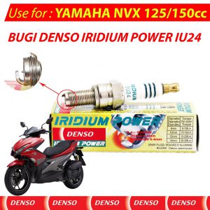 Bugi IU24 YAMAHA NVX 125/155cc – DENSO IRIDIUM POWER