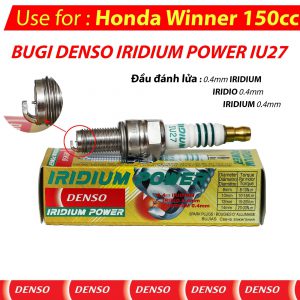 Bugi DENSO IU27 Honda Winner 150cc, Sonic IRIDIUM POWER