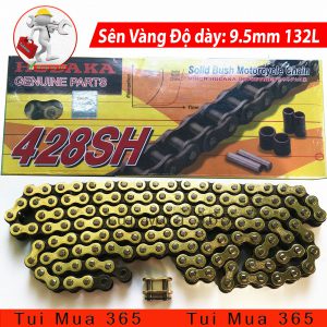 Sên Vàng Hodaka 9ly Độ Dày 9.5mm 132L ( Malaysia )