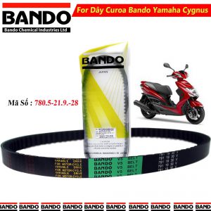 Dây curoa xe tay ga Yamaha Cygnus Bando Thái Lan