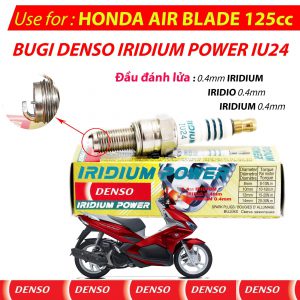Bugi IU24 Honda AIR BLADE 125cc – DENSO IRIDIUM POWER