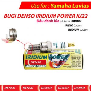 Bugi IU22 Yamaha Luvias – DENSO IRIDIUM POWER