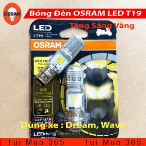Bóng đèn LED tăng sáng vàng OSRAM T19 Dream, Wave – 100% Hàng chính hãng
