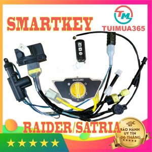 Trọn Bộ Khoá Smartkey Xe Suzuki Satria 150/ Raider